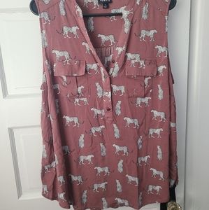 Torrid Leopard Tank